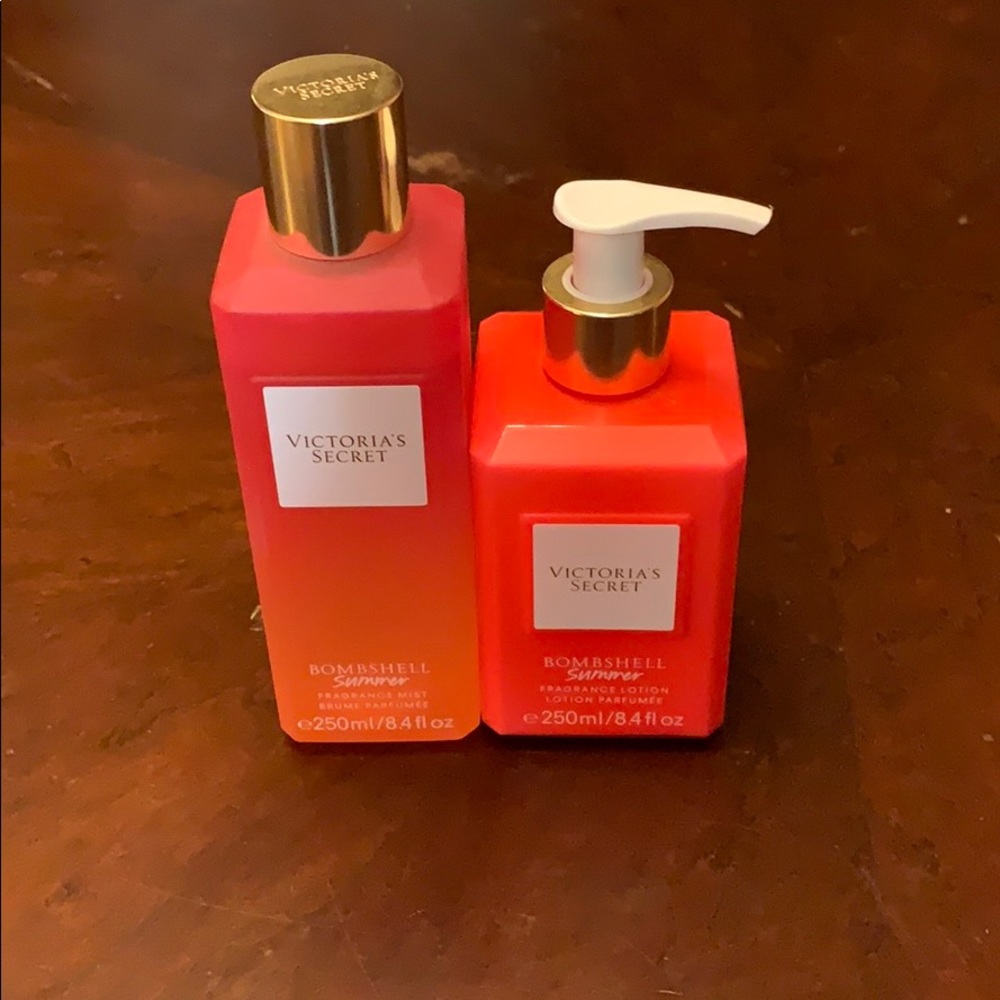 Victoria’s Secret body spray and lotion